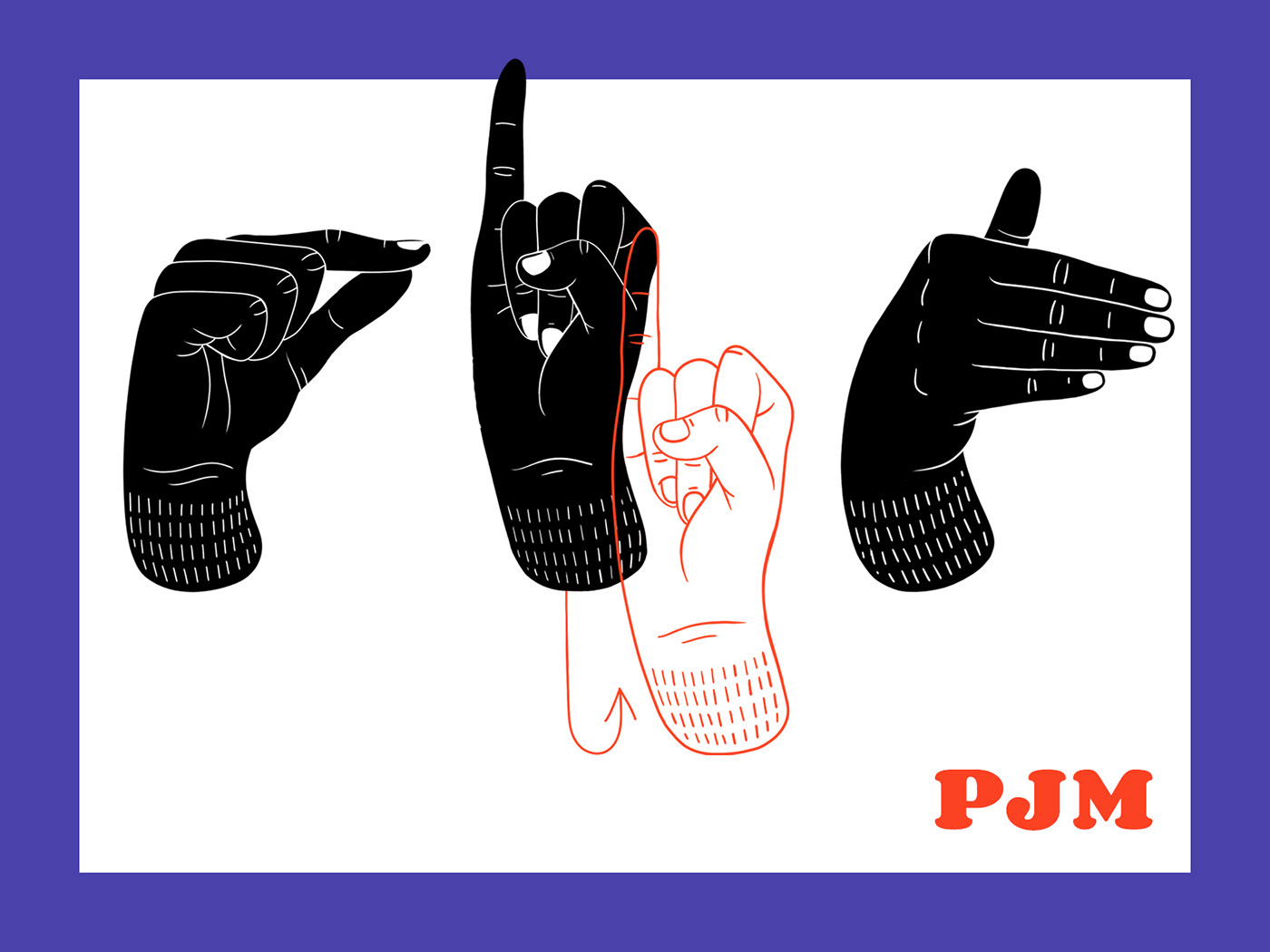 deaf sign sign language language textbook Handbook motion graphic gif ILLUSTRATION  Polish sign language język migowy hand hands