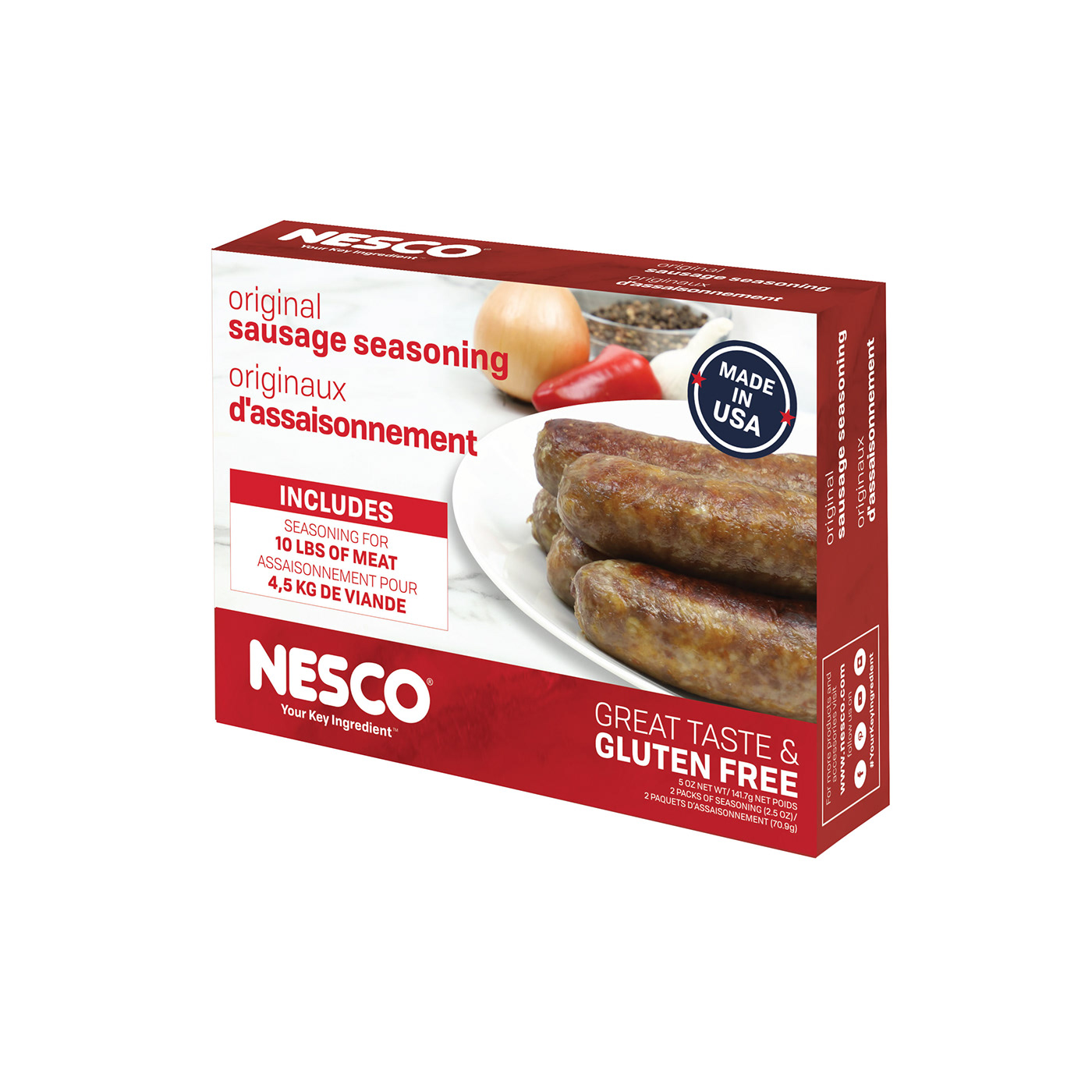 Food Packaging foodstyling nesco Packaging sausage seasoning