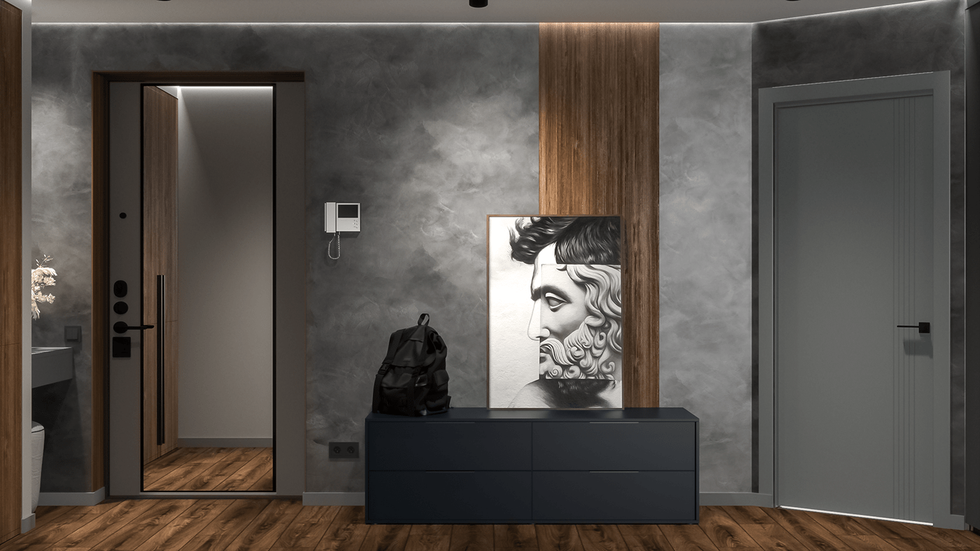 Korridor: wall, art and indoor