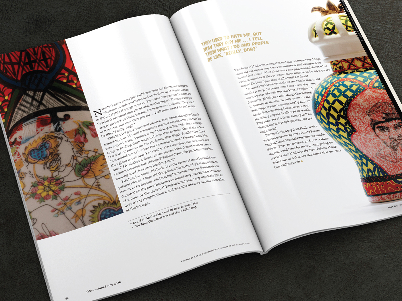 Adobe Portfolio take magazine Jan Sabach Pop Art Magazine Cover