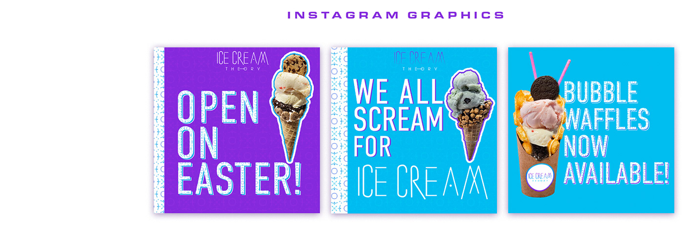 ice cream branding brand identity Ice cream theory