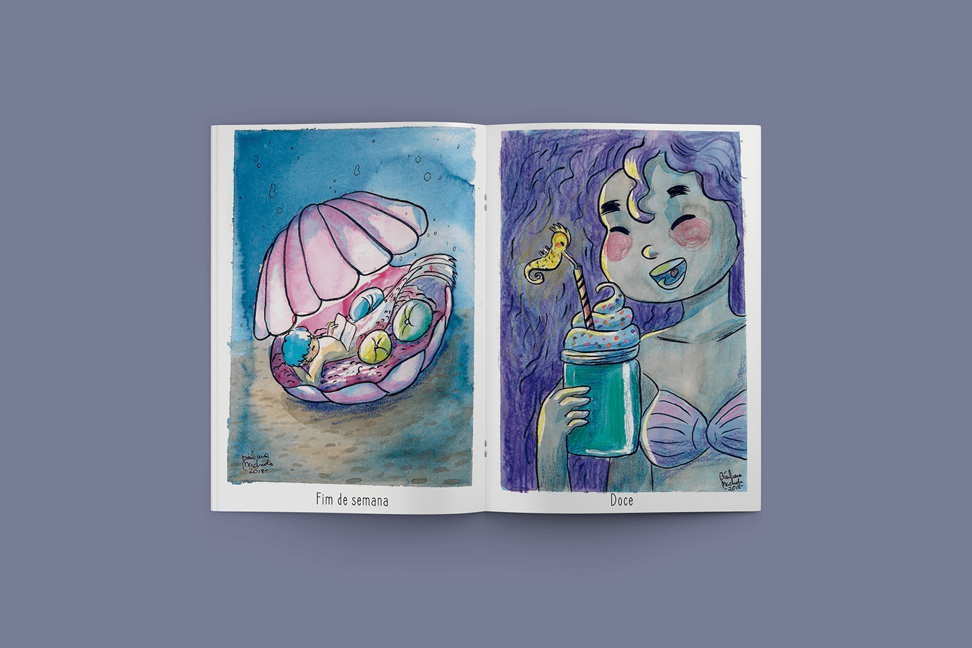 artbook children illustration childrens book mermaid