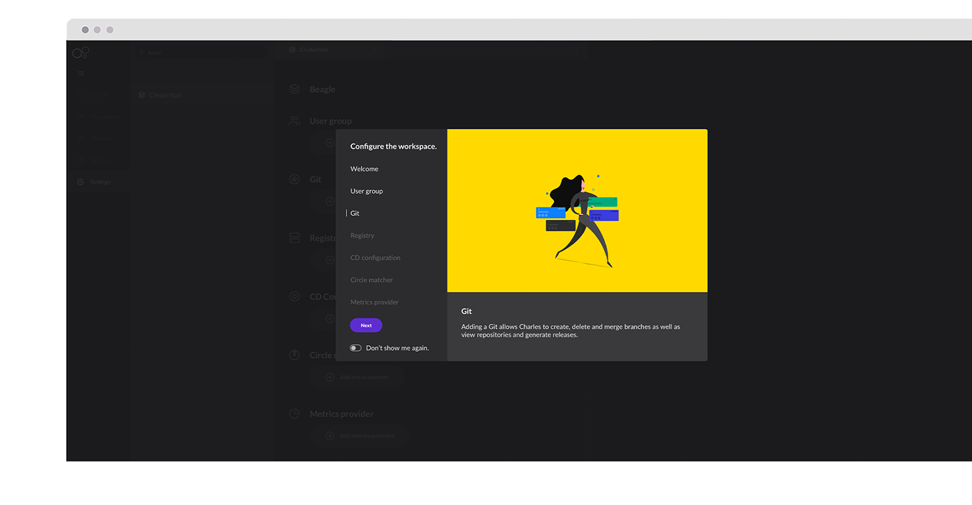 charles dark mode deploy   open source UI ux zup product design 