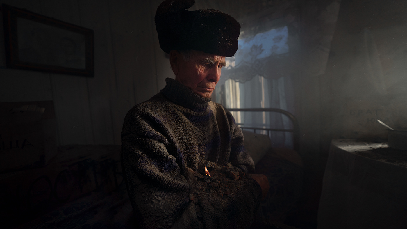art granddad Memory portrait Russia