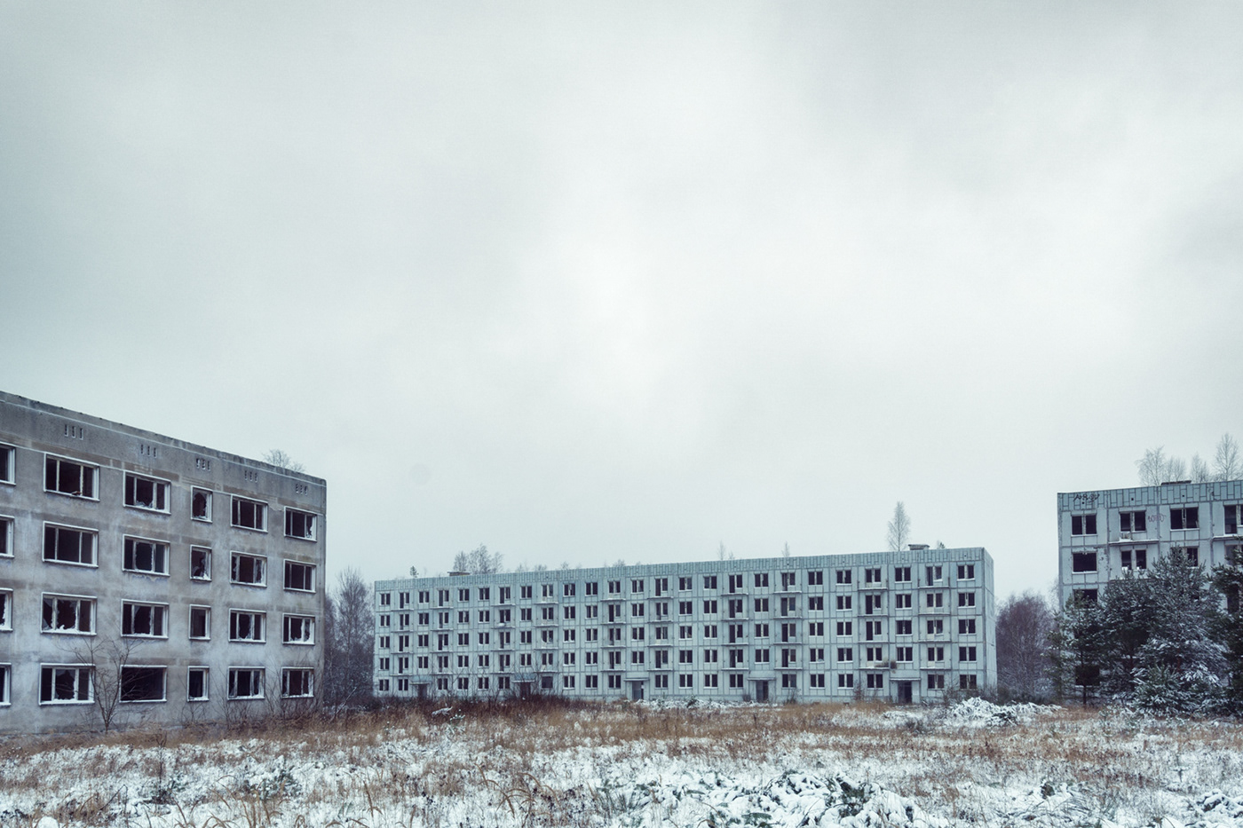 abandoned architecture Brandenburg decay housing lost places modern plattenbau Prefab urbex