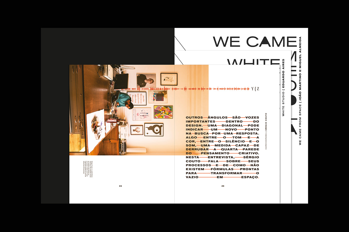 editorial design  graphic design  DSType bolosquentes white studio we came from Space 