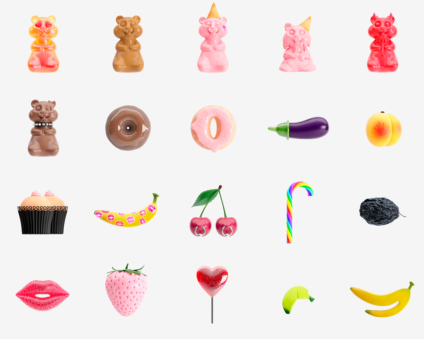 xStickers for xHamster on Behance