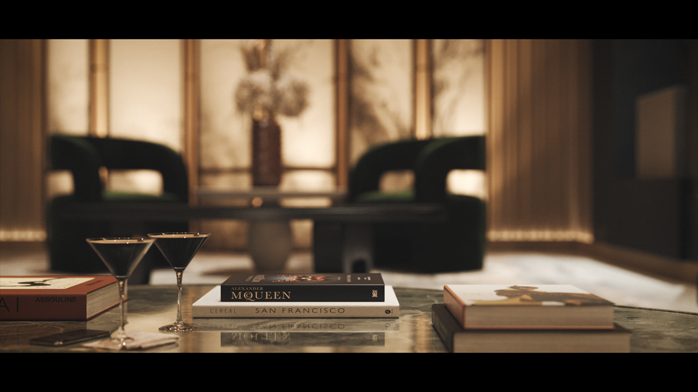 architecture archviz design Film   Hospitality hotel interiordesign luxury movie rendering