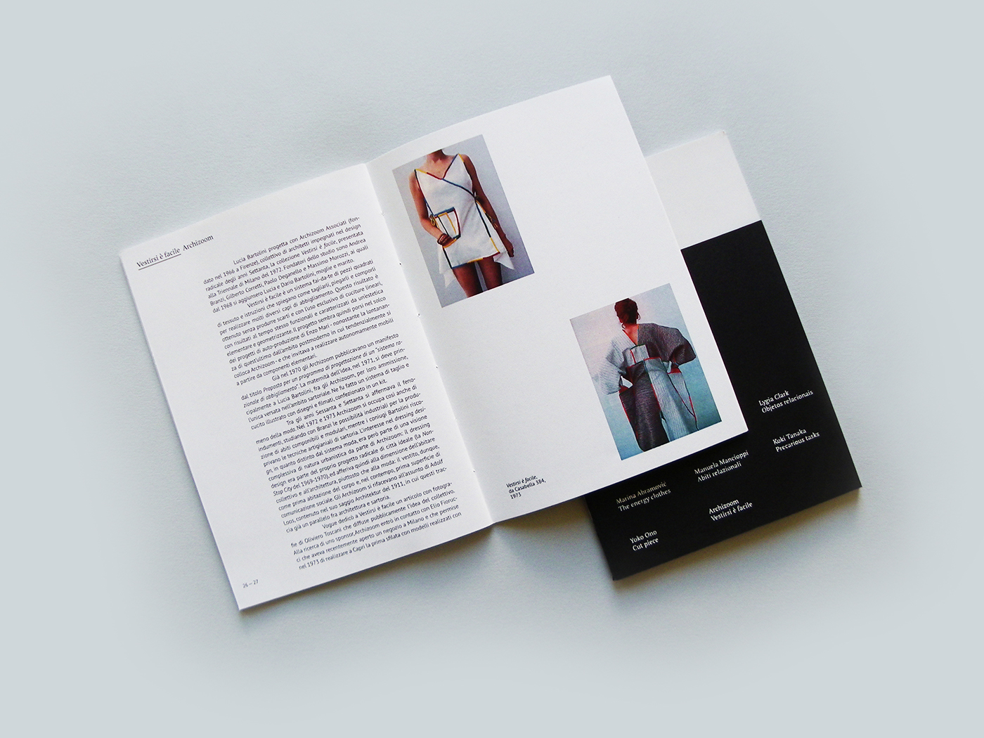 Booklet Clothing dressing