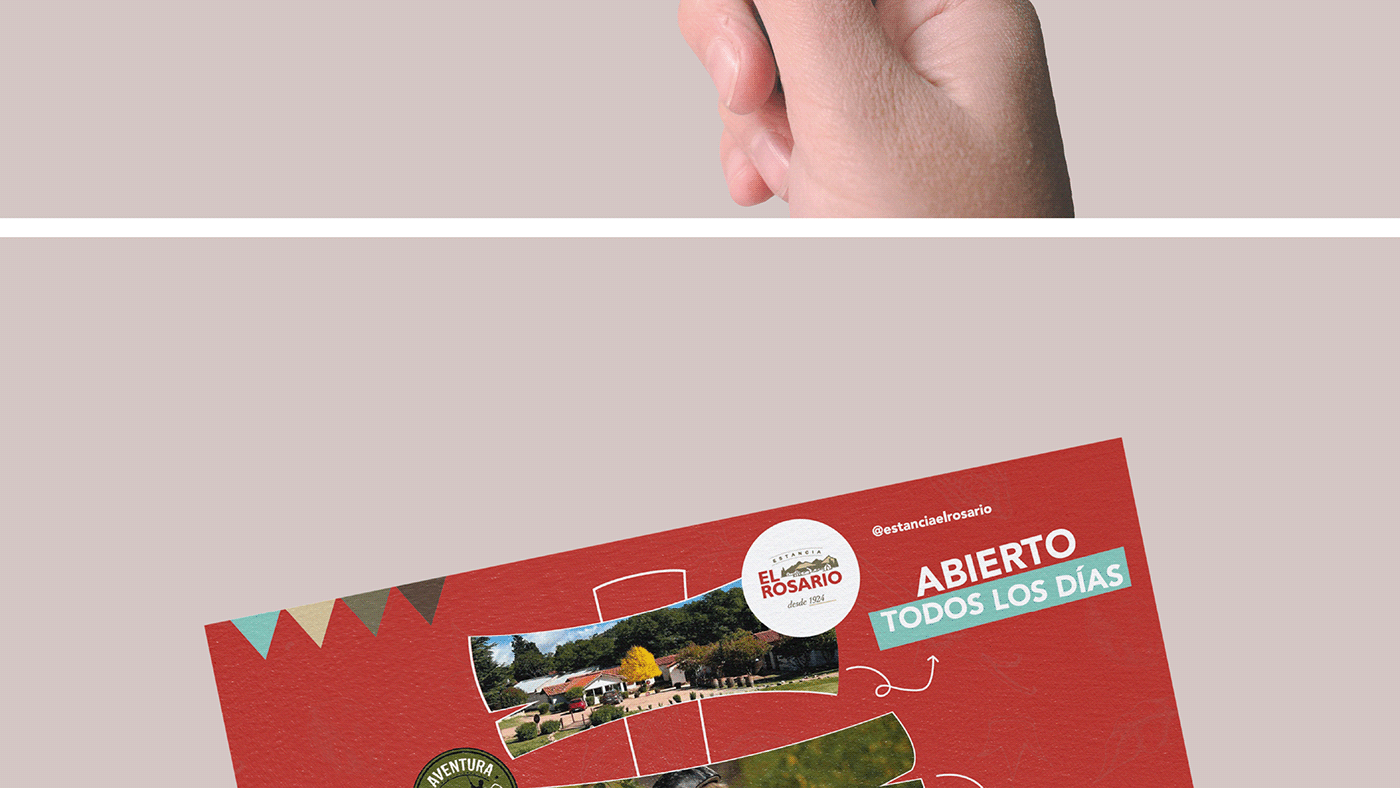 alfajores argentina estancia grafica flyer folleto gastronomia Photography  editorial Graphic Designer