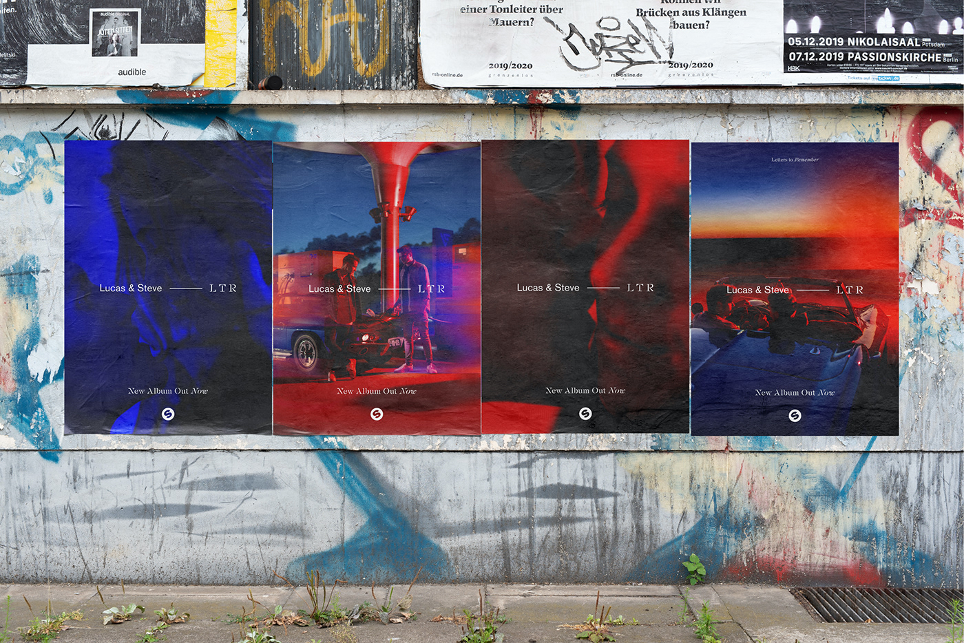 album concept covers Creative Direction  dj graphic design  Music cover music video Poster Design edm lucasandsteve