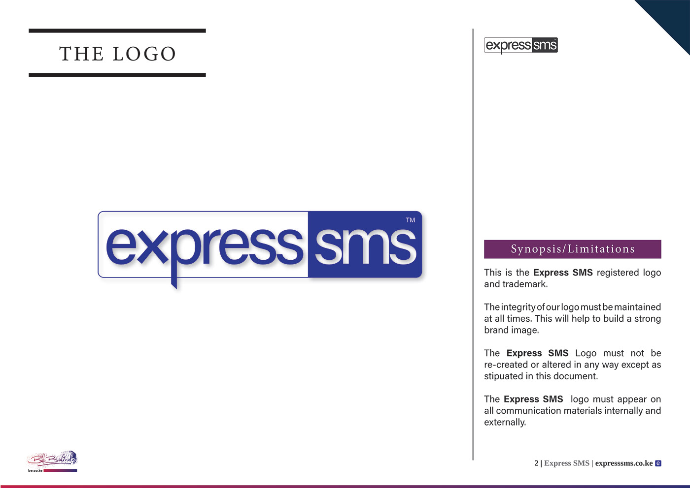 rebranding logofolio SMS presentation