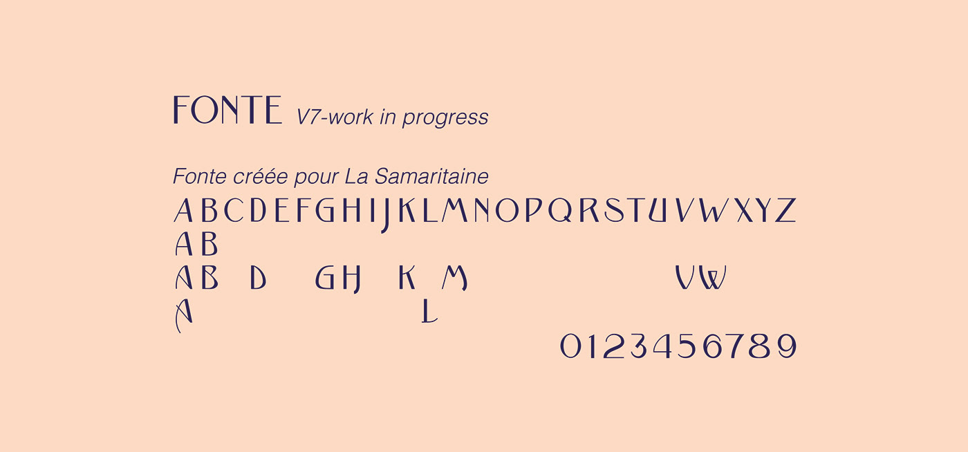 Typographie fonte font typo Typeface