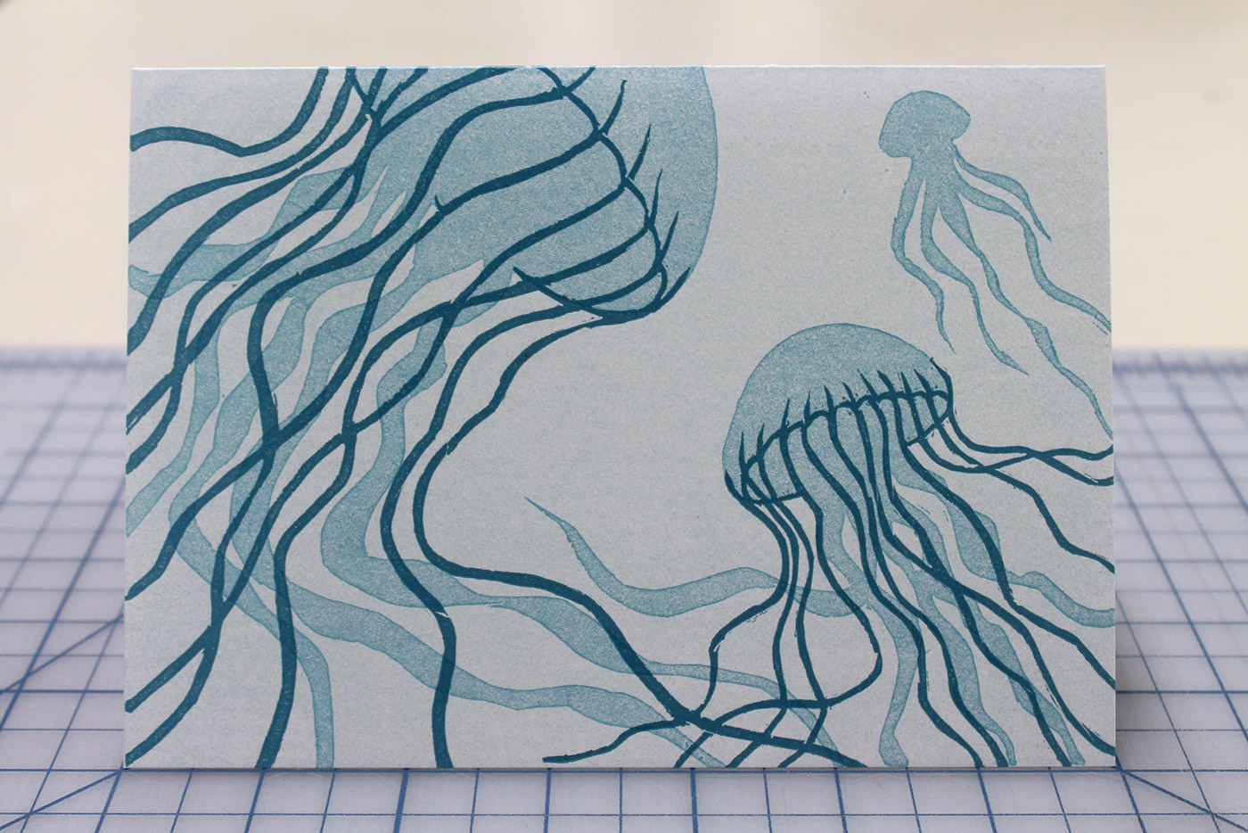 linocut printmaking Drawing  letterpress vandercook