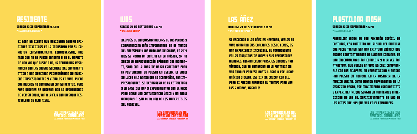 Music Festival drexler Cafe Tacvba Cypress Hill colombia music ILLUSTRATION  cordillera festival sudakas podcast