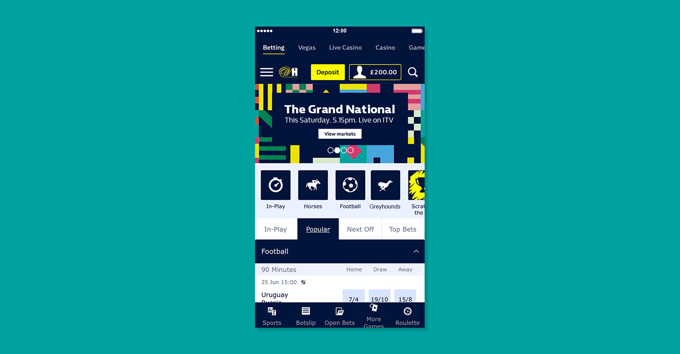 The Grand National Horse racing Silks typography   Patterns sports iTV horses social creative