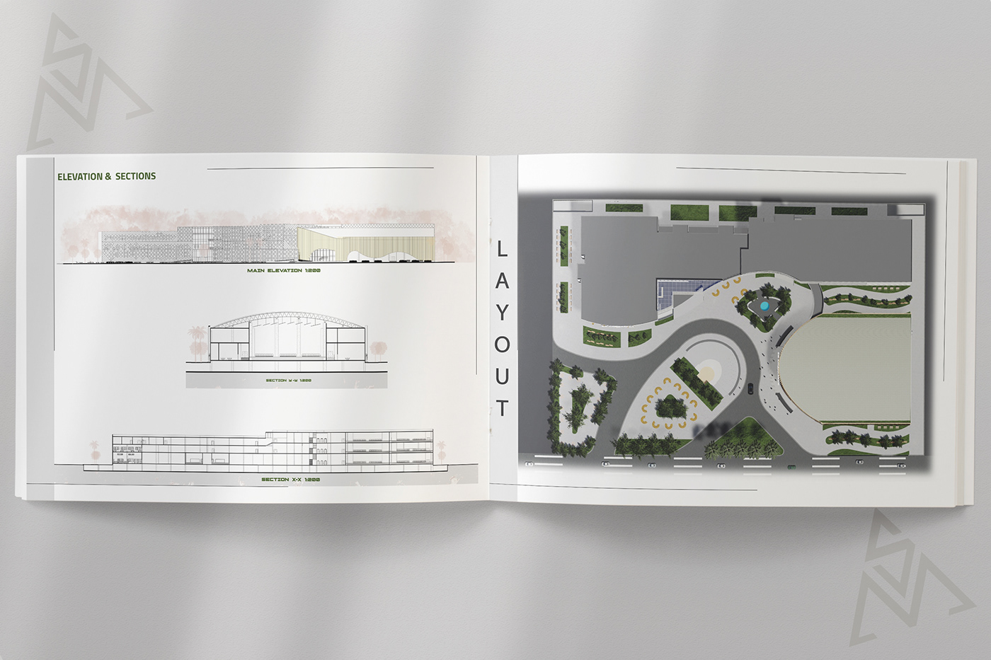 architecture visualization graduation project architectural design architect Render modern 3D exterior job