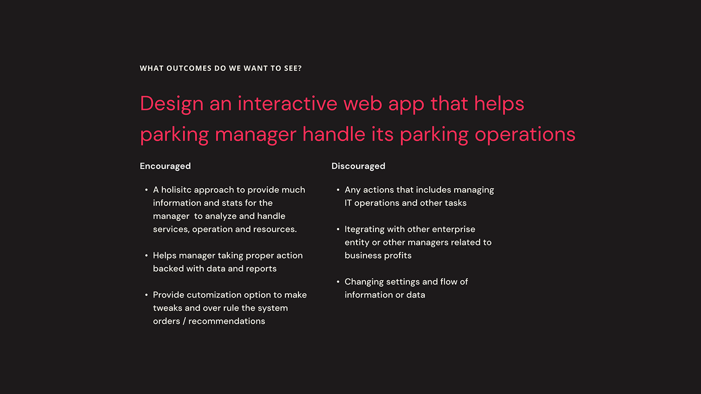 concept design design thinking ideation parking problem solving Proposal research Solution user experience ux