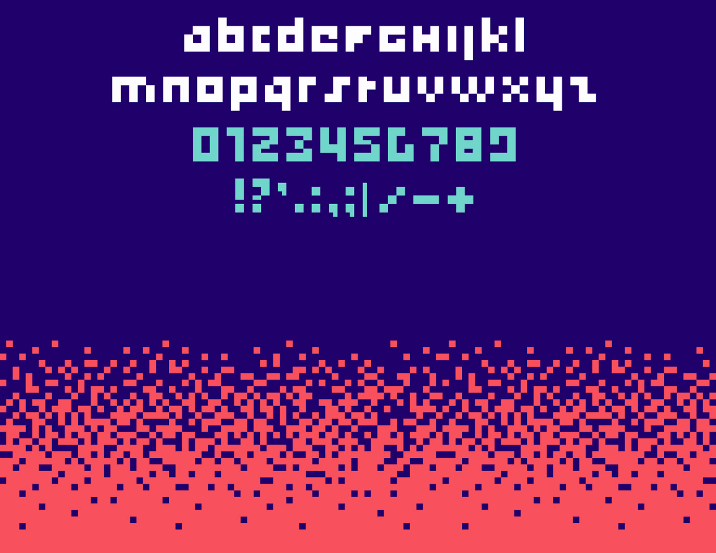 typography   free font pixel Retro type game arcade 80's