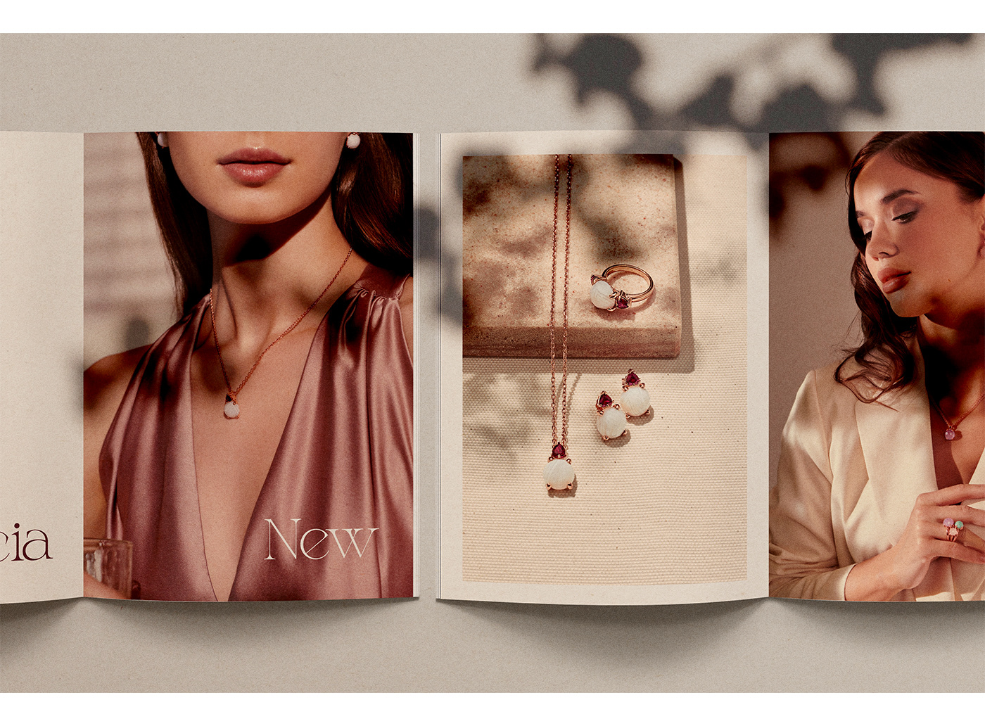 Lookbook jewelry Photography  graphic design  still life branding  Advertising  print InDesign typography  