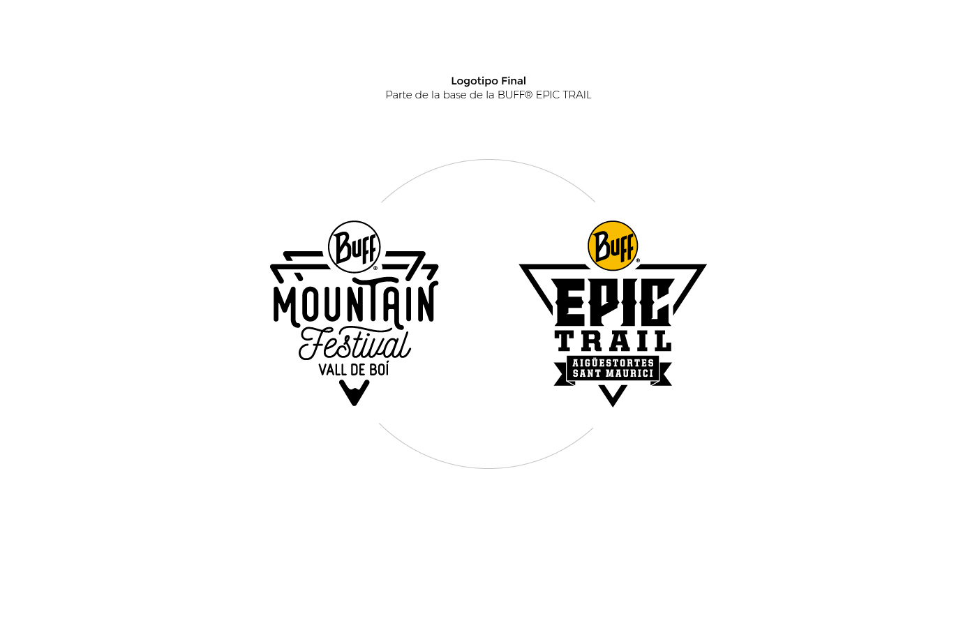 Web logo UI UIX poster brand mountain festival