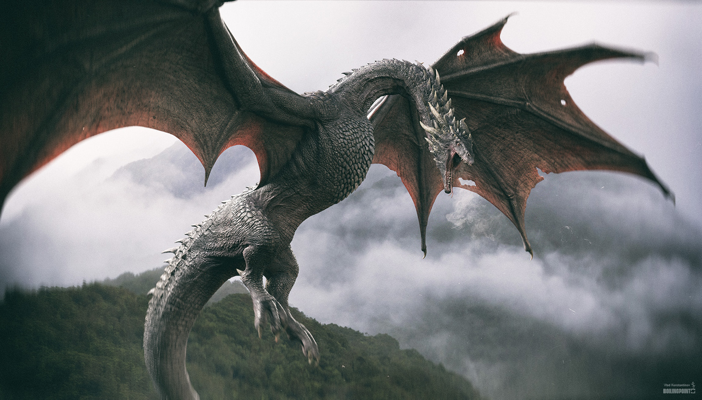 Dragon model I made for Boiling Point Media and "Adventures of Rufus: ...