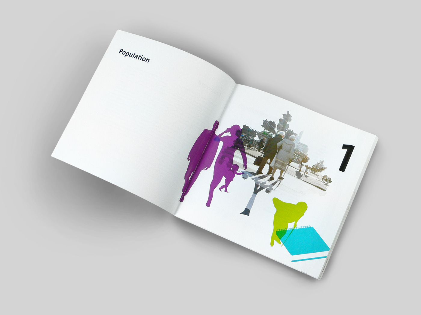 statistics Netherlands publication Layout book book design brochure cover brochure design graphics grid