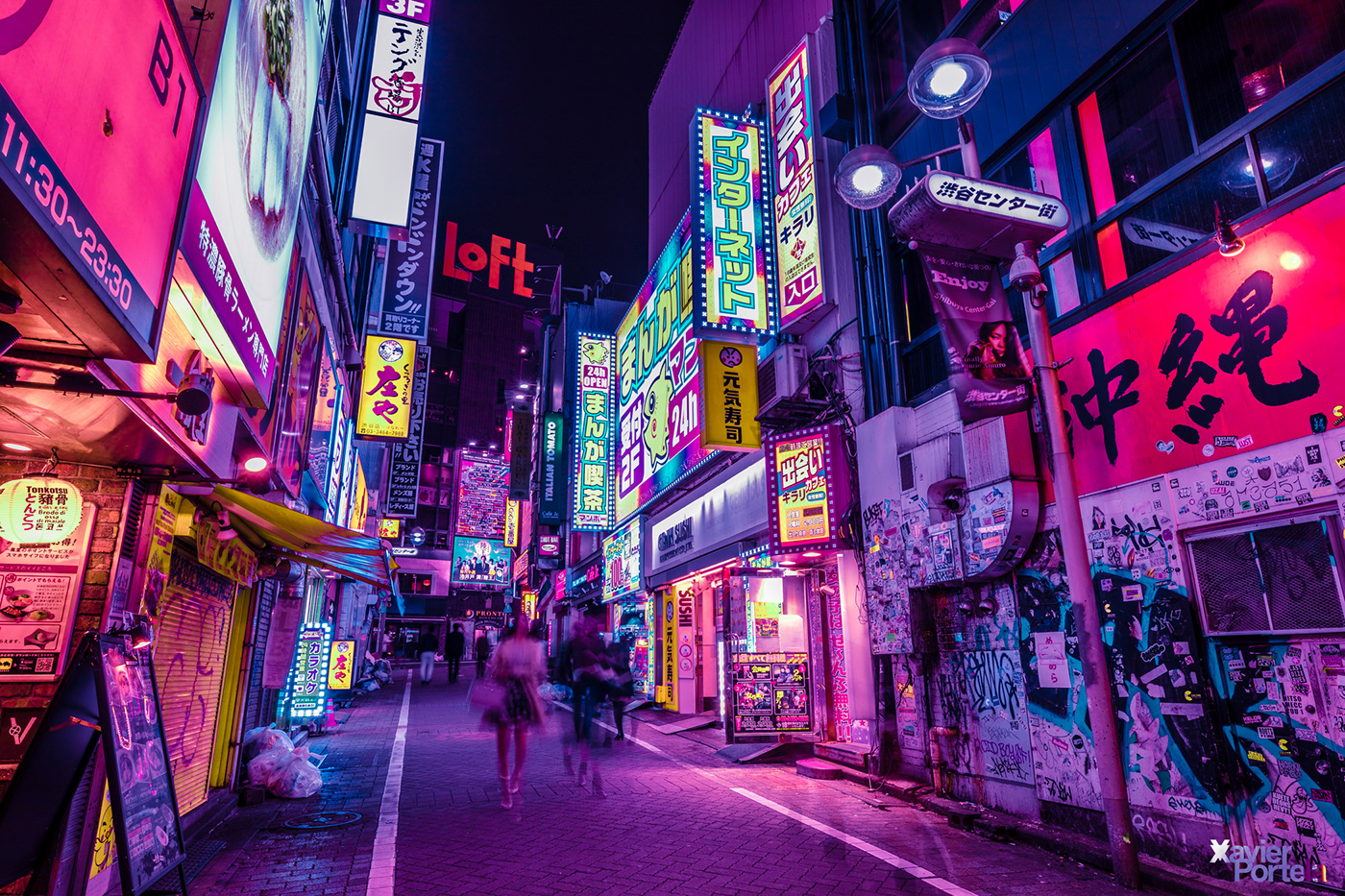 japan tokyo SHIBUYA glow Aerial neon night Urban crossing helicopter