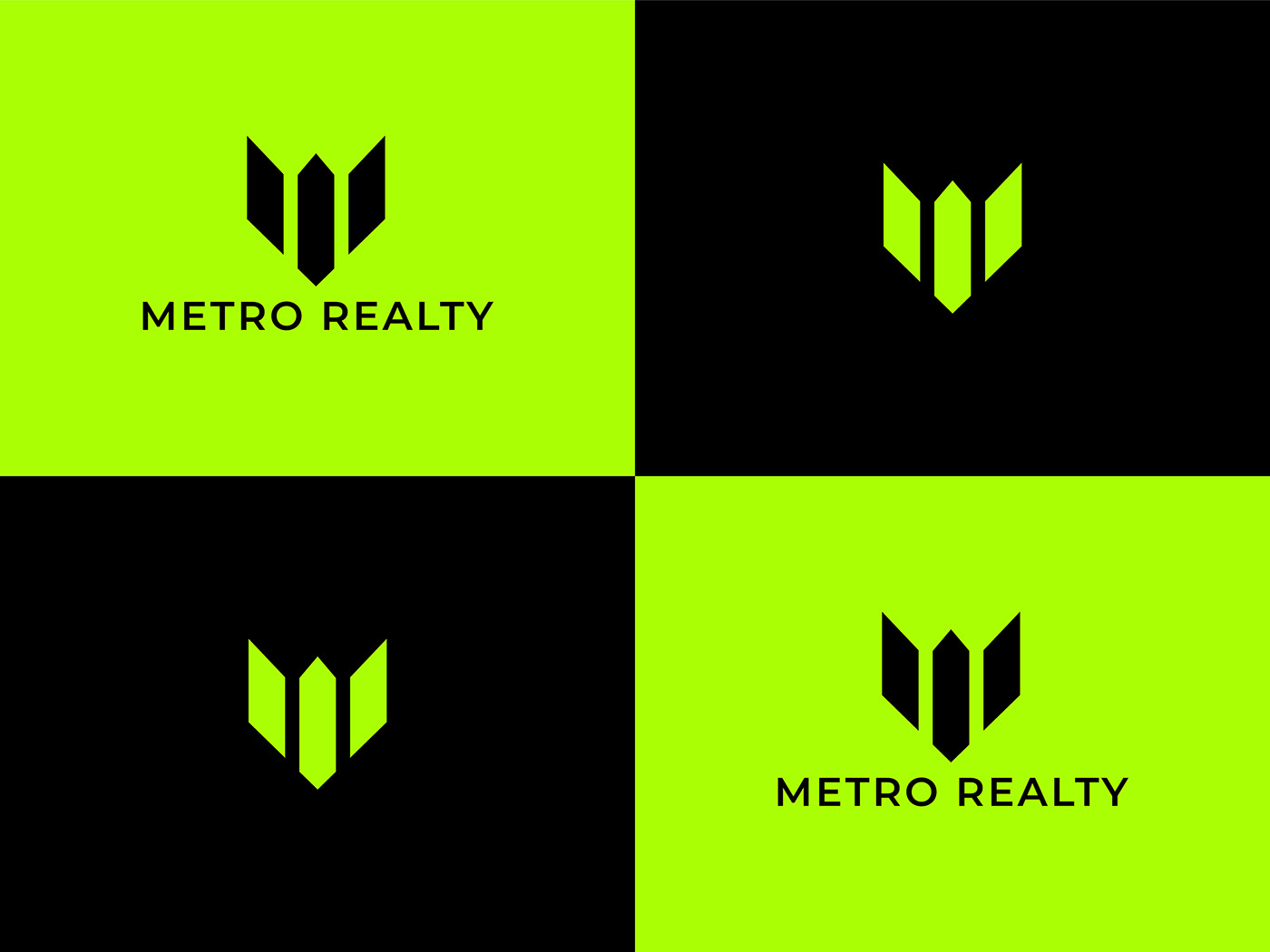 Real Estate Logo design & identity Design