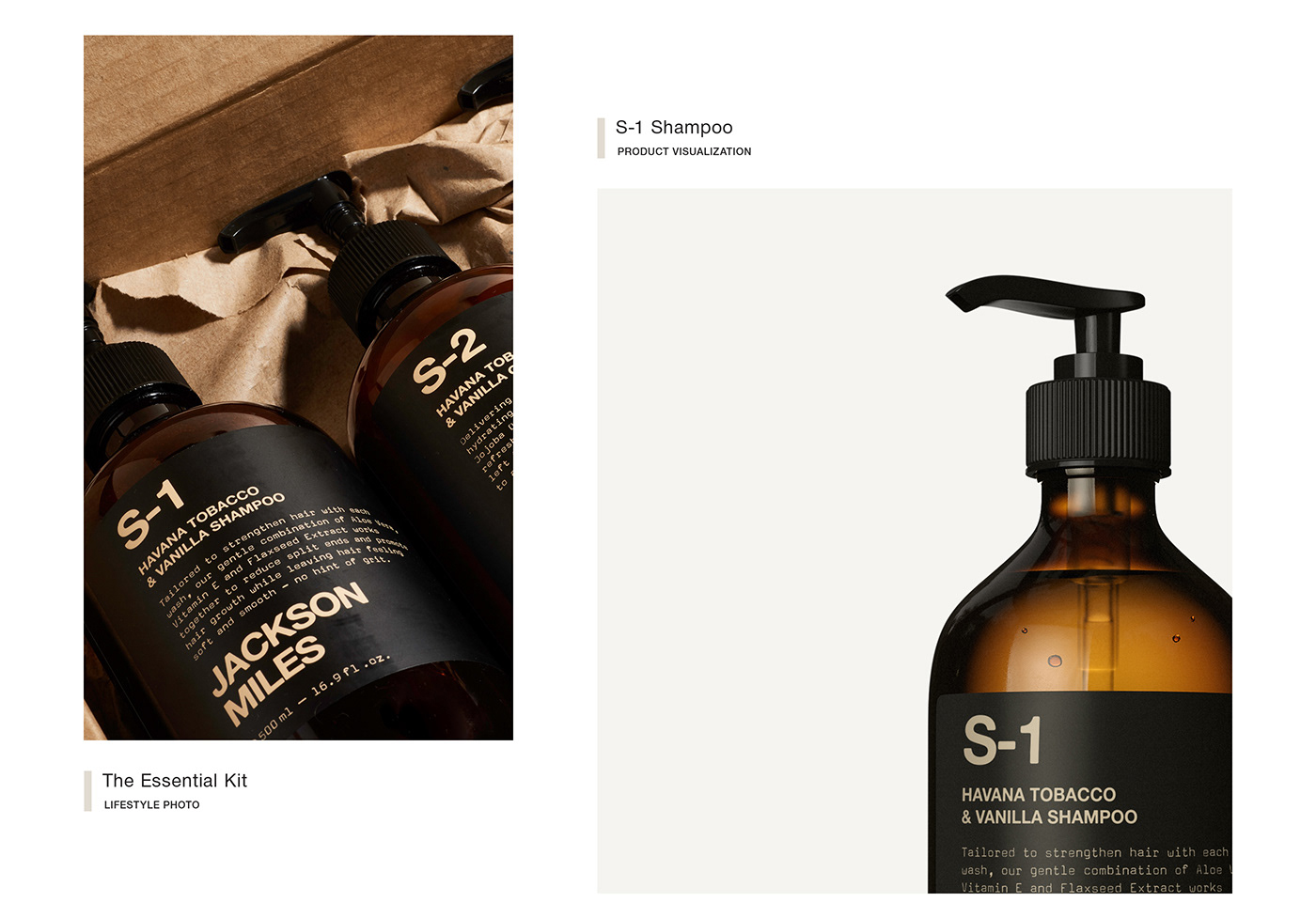 haircare cosmetics men branding  craft skincare 3D product design  industrial design  package