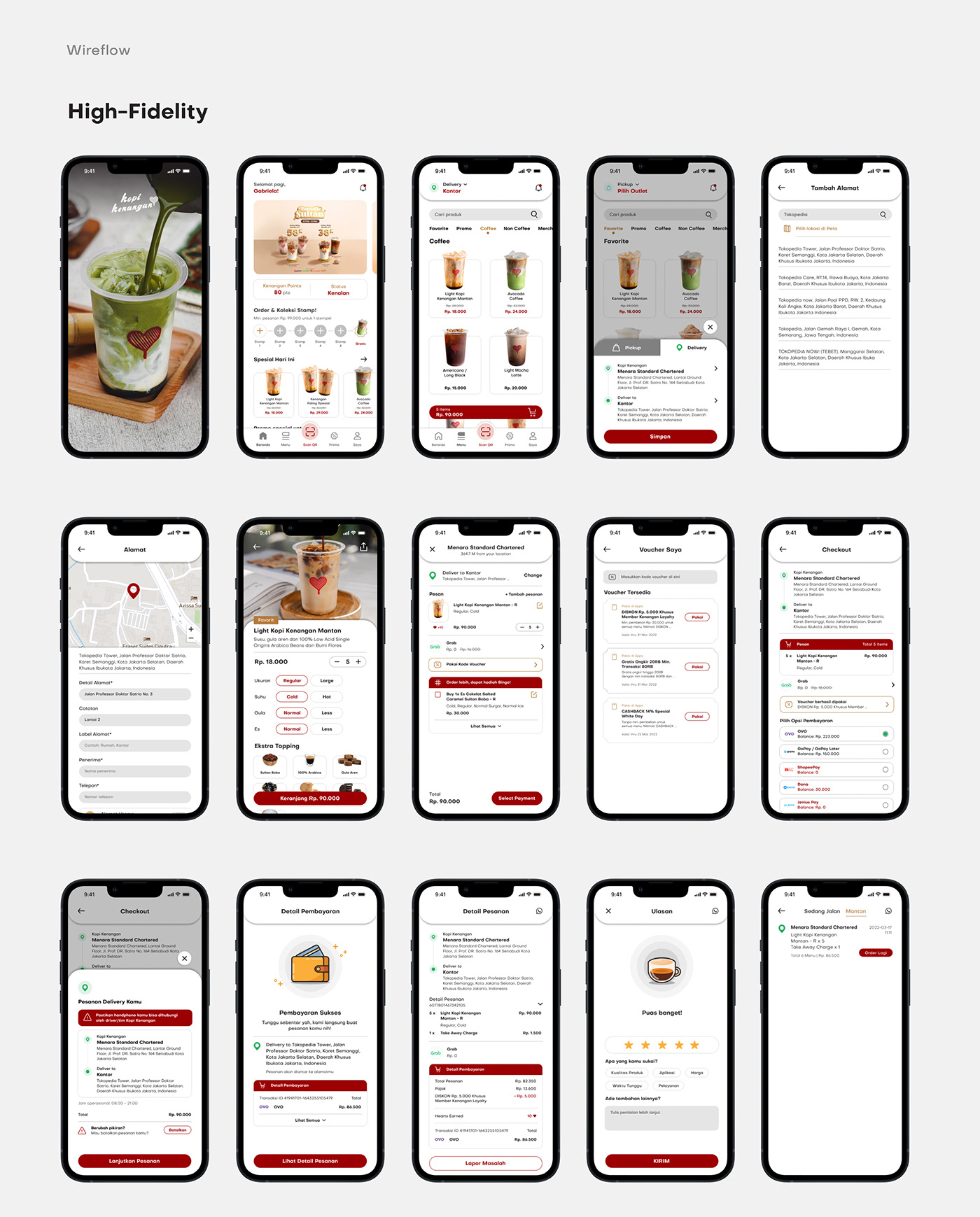 application Interface redesign study case UI uiux uiuxdesign user experience user interface ux