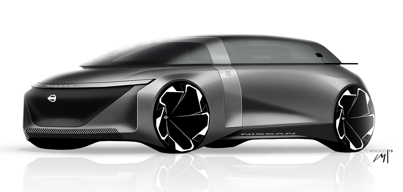 doodle cardesign carsketch portfolio transportationdesign sketch concept automotivedesign shape Nissan