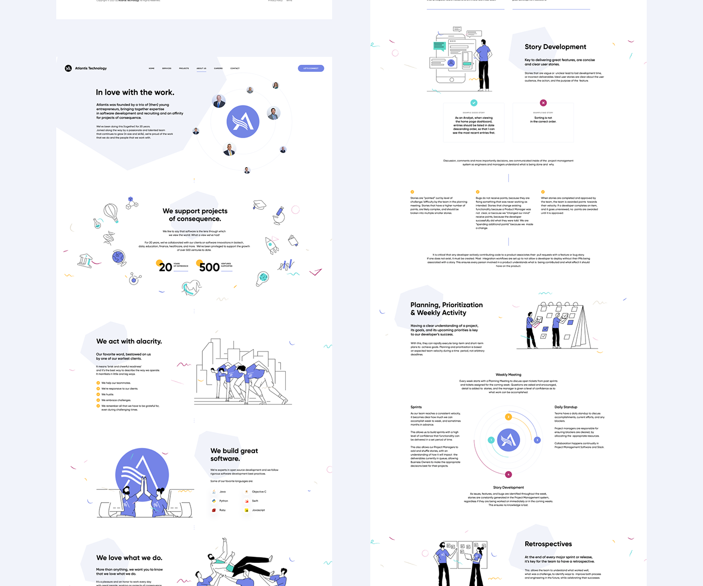 agency illustrations poland software softwarehouse Technology UI ux Webdesign Webdevelopment