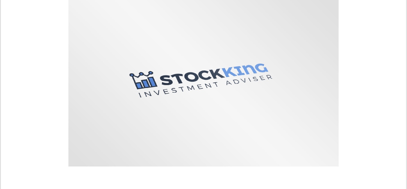 Logo design branding ui investment adviser concept stock market
