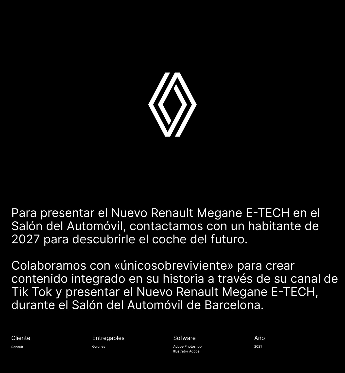 TikTok Advertising  Socialmedia car renault campaign automobile marketing   Renault Megane