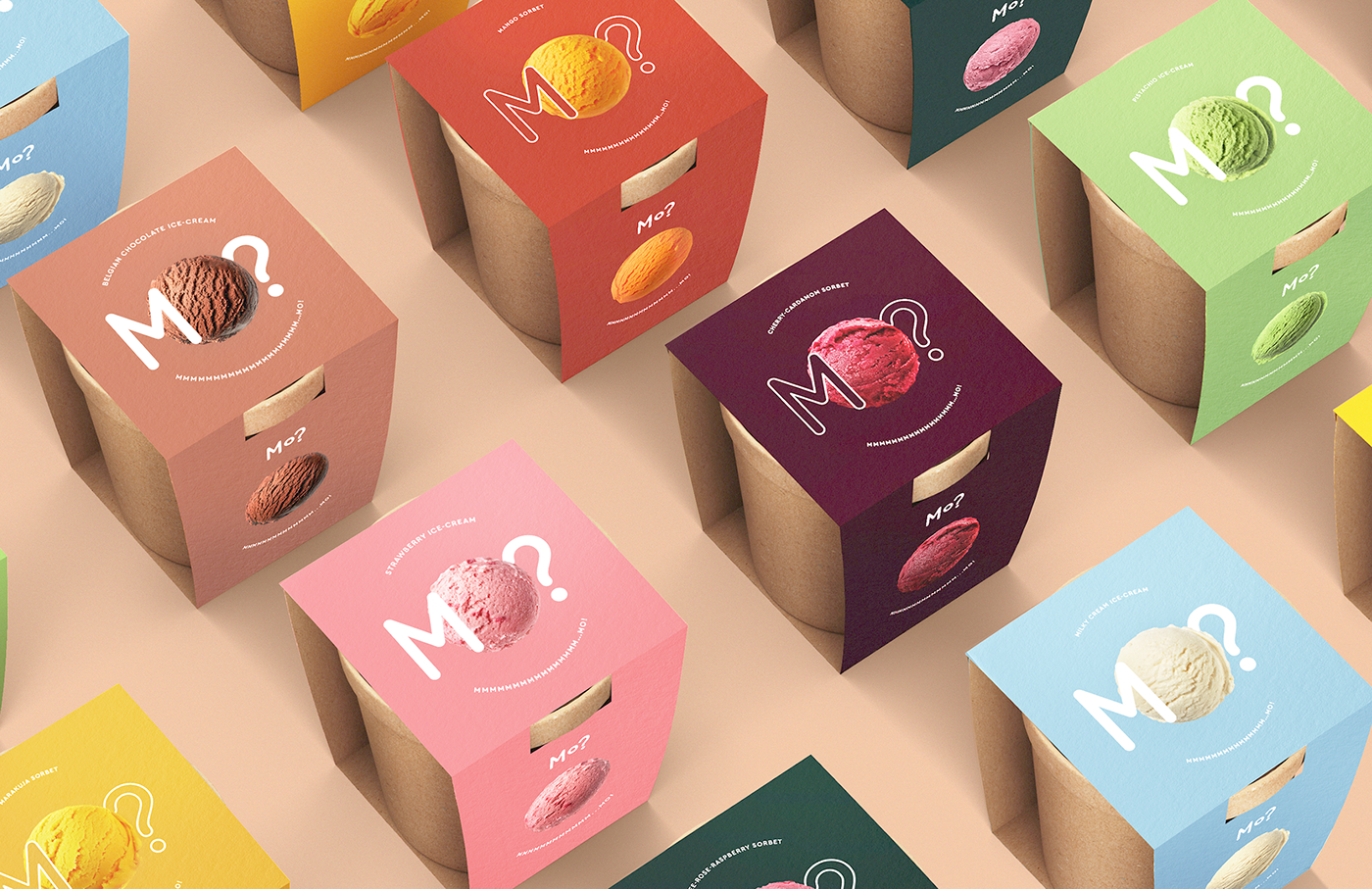 ice cream package identity Packaging brand poster print colorful Advertising  creative
