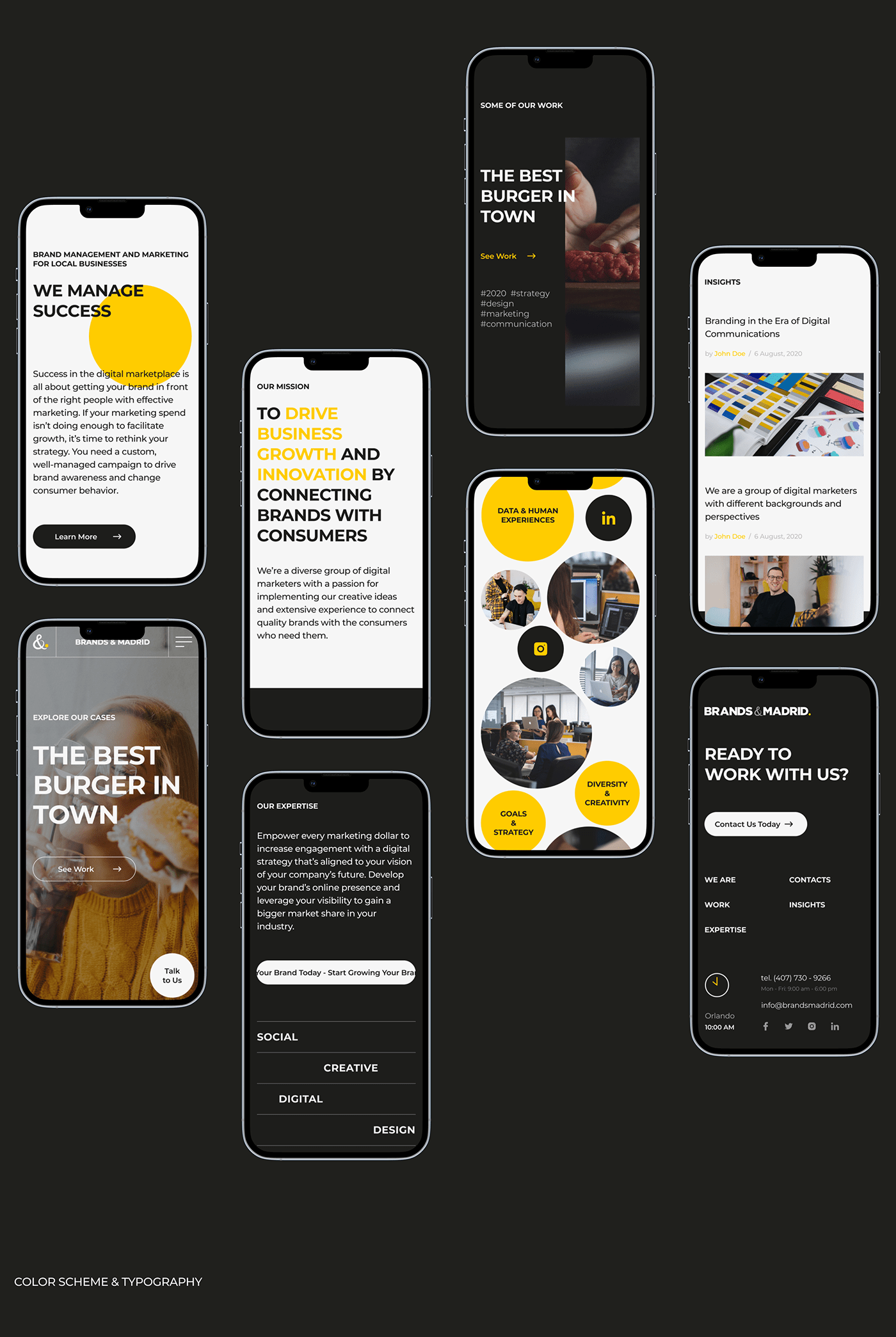 Advertising  agency creative design digital marketing   Socialmedia ui design UX design Website