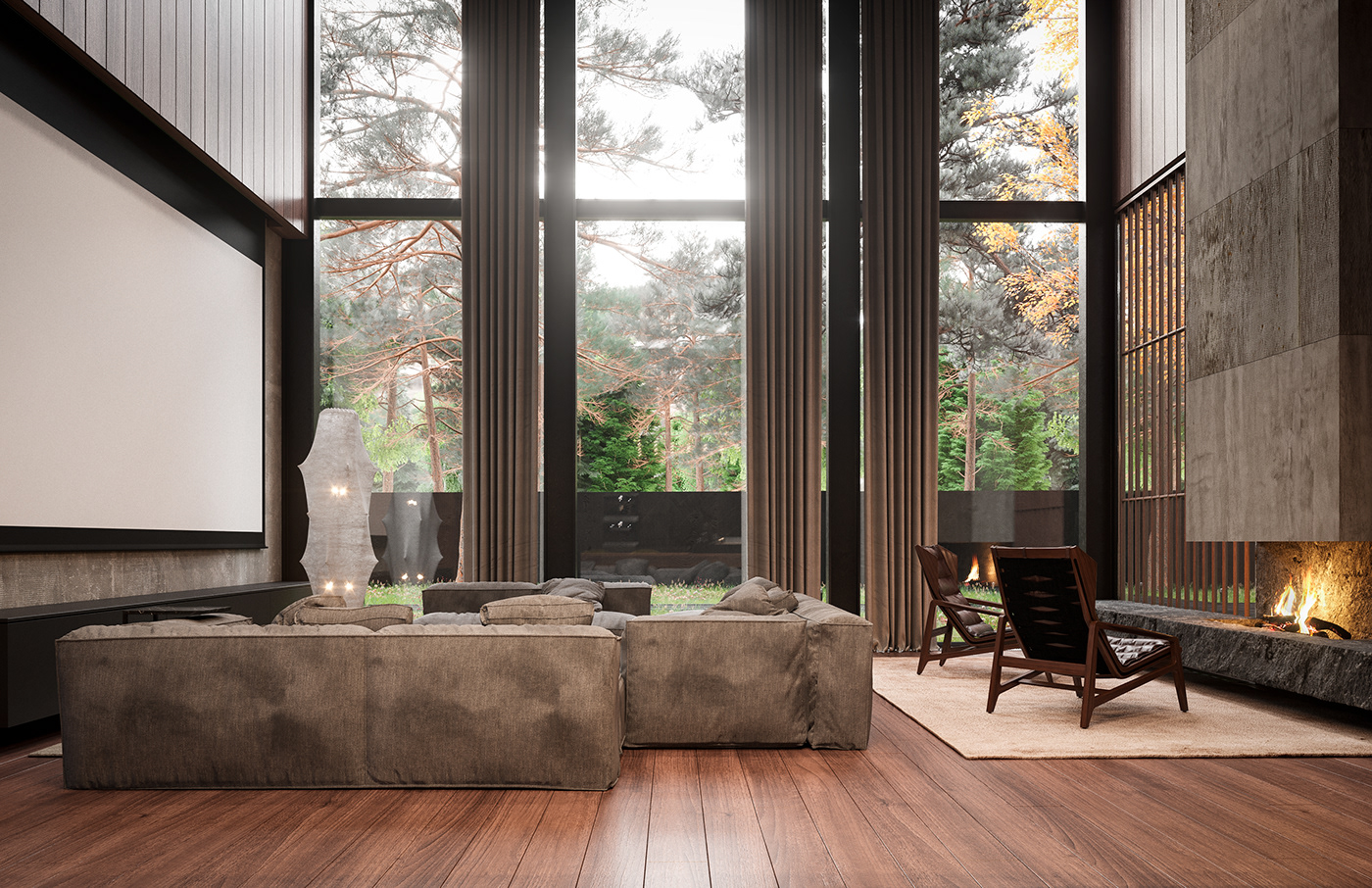 luxury Interior architecture wood wood interior wood design Marble Design wood house house Villa
