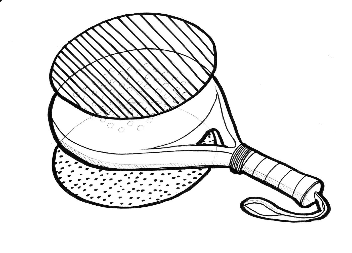 Padel Racket sport design product Tecnifibre Innovative user-centered