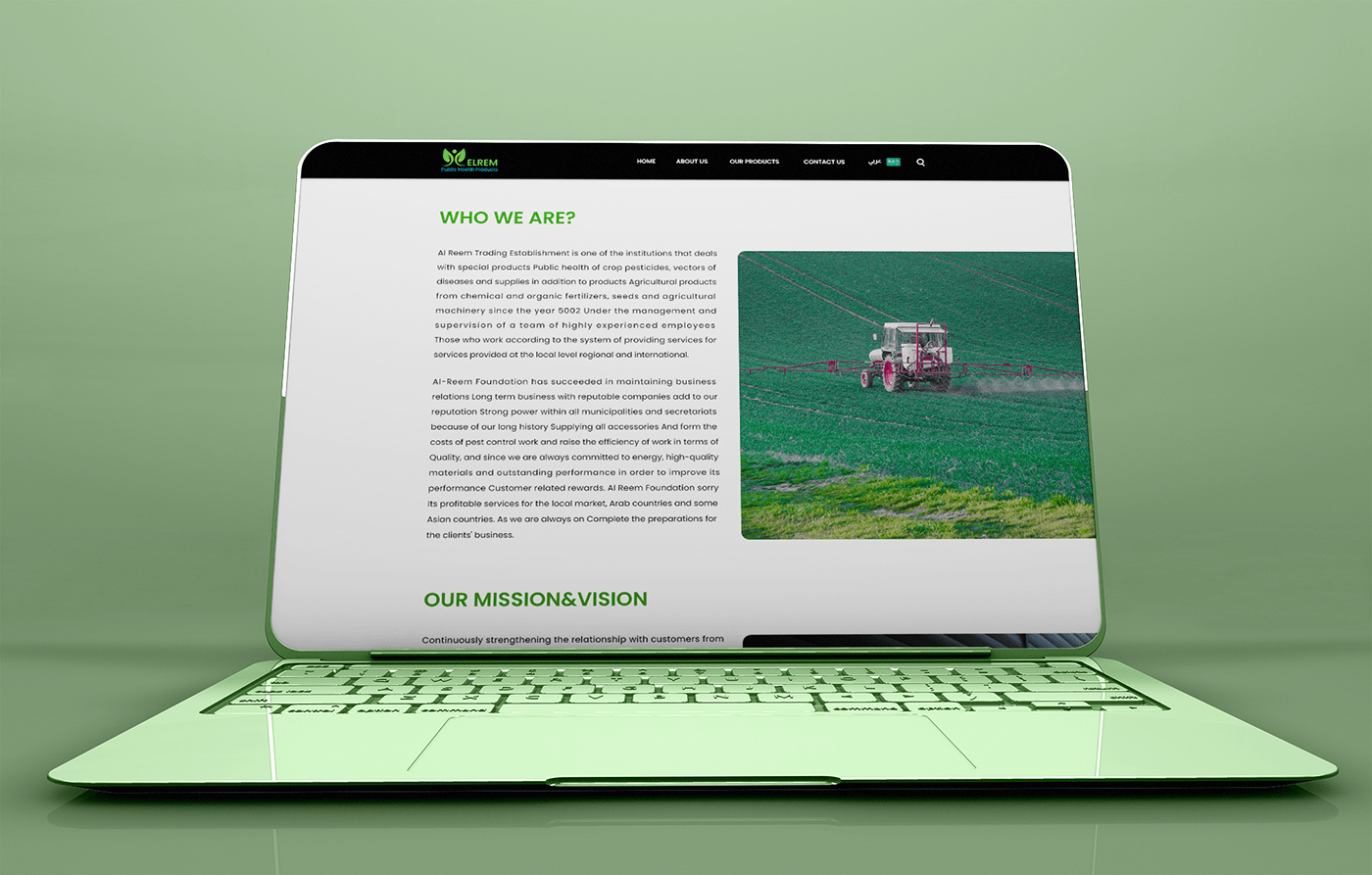fertilizers landing page pesticides Public Health single page website UI UX design ui ux website user interface Website Website Design