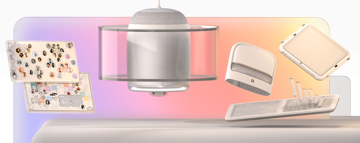Collaboration Haptics industrial design  Lamp Projector user experience