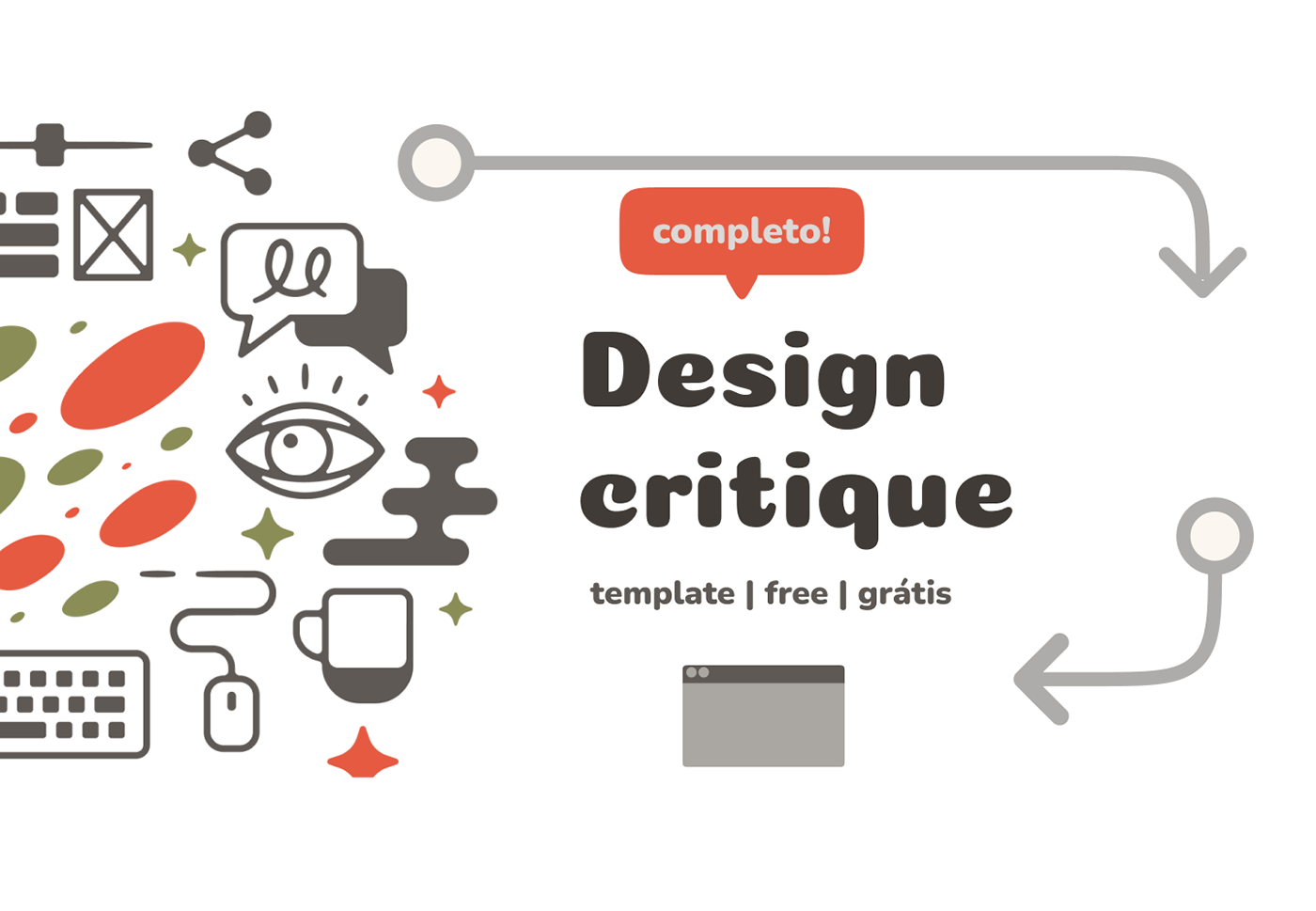 free grátis template design critique