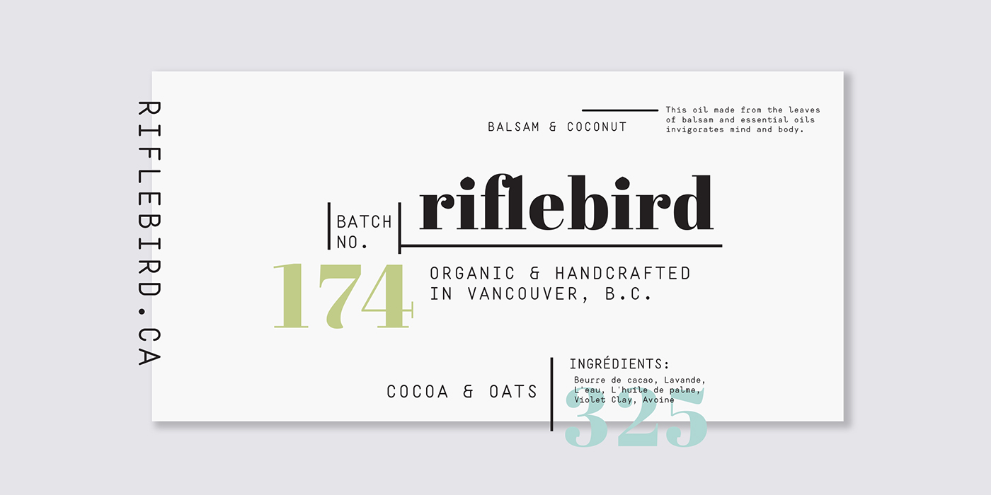 Packaging riflebird soap KPU graphic design  branding  Student work logo brand identity