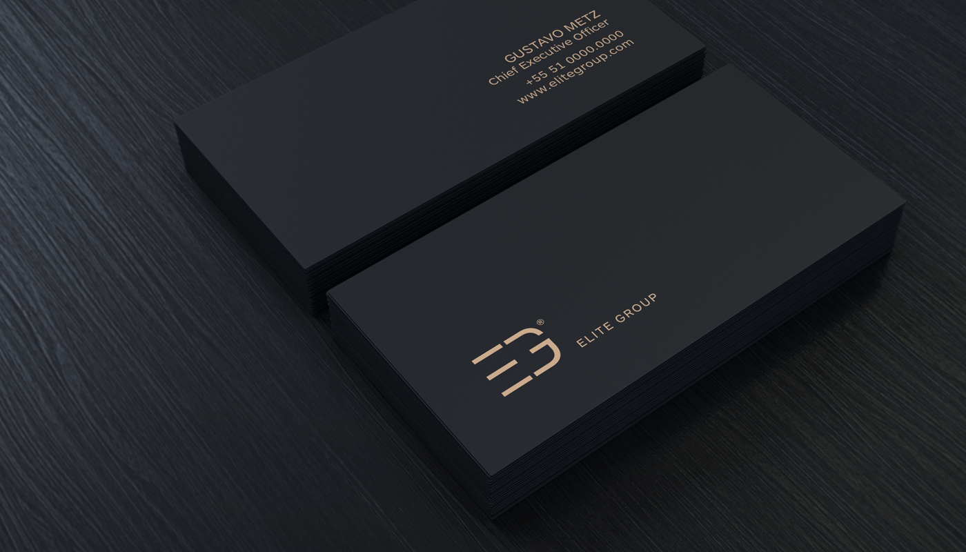 modern classy minimalist logo dubai luxury identity brand group