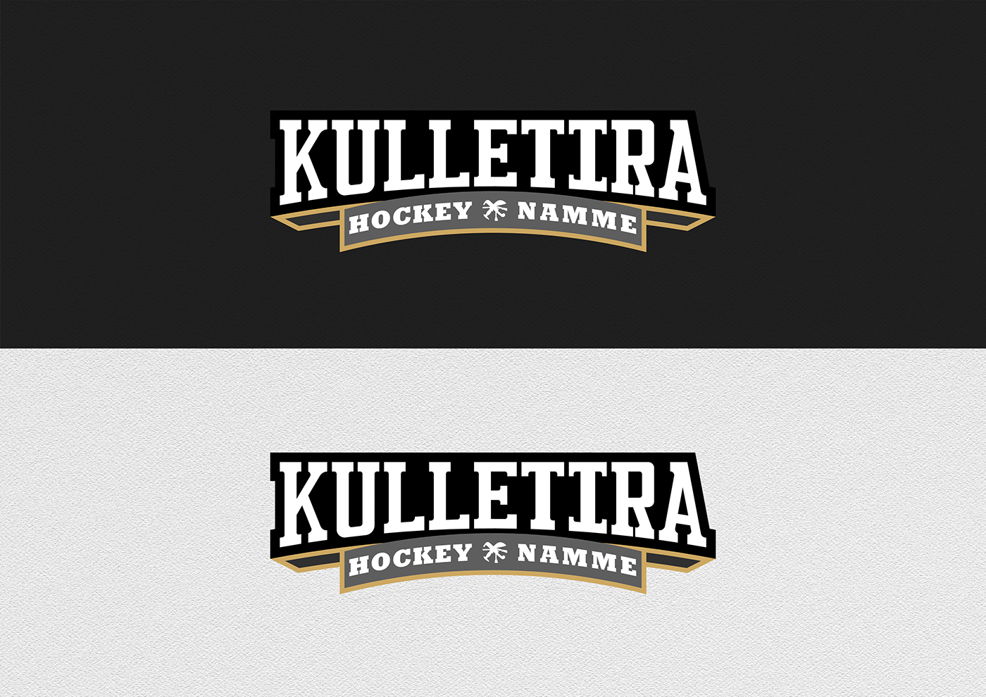 logo design graphic design  ILLUSTRATION  field hockey game hockey team team logo