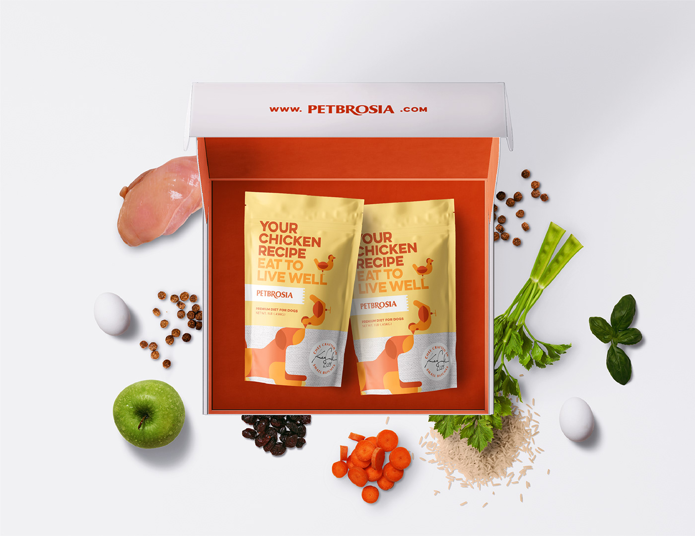 design graphic design  Packaging package design  Pet brand branding  Layout healthy Wellness