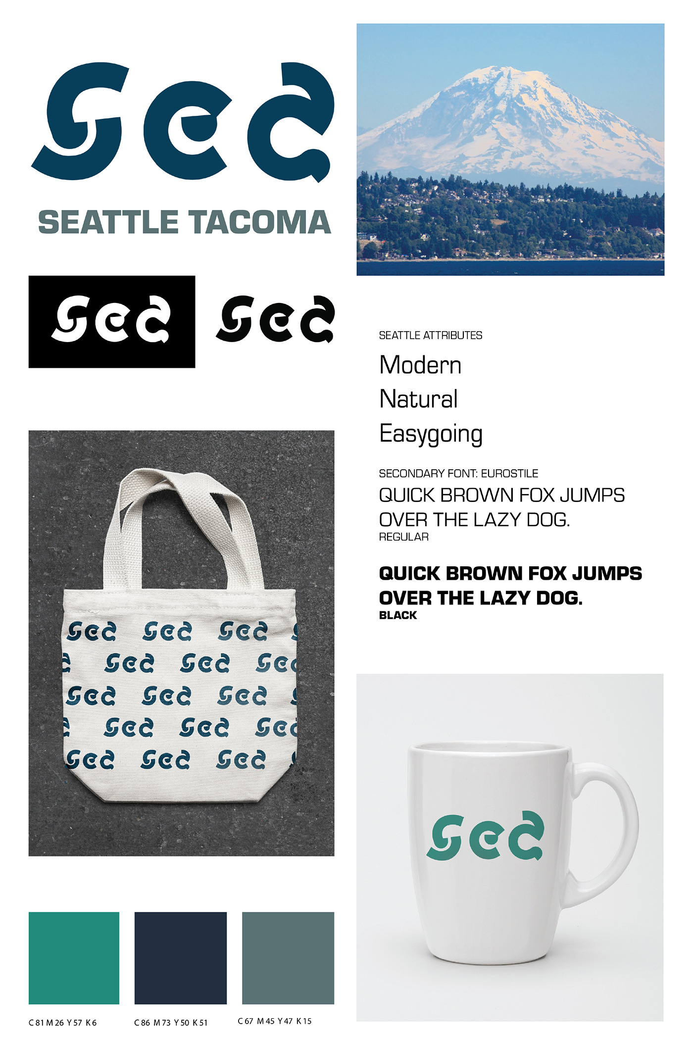 Logotype gif settle-tacoma international airport Visual Communication typography   Rachel lewis KU Design