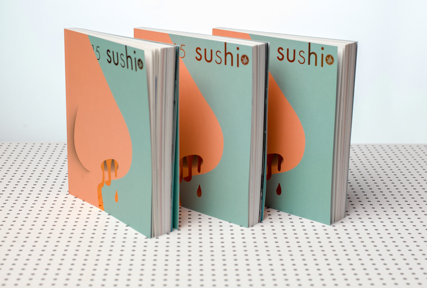 sushi15 magazine hfgoffenbach graphic graphicdesign Sushi klassehesse design