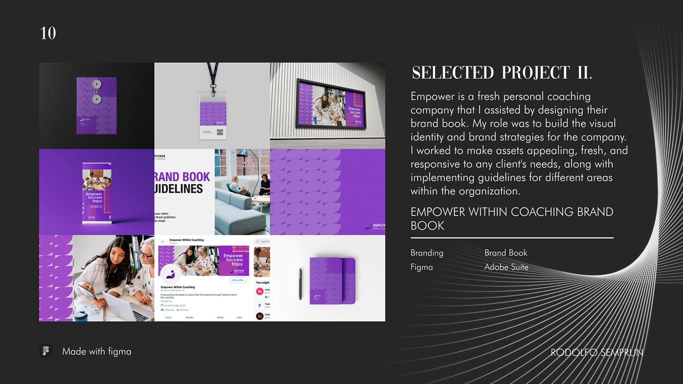 portfolio design Graphic Designer Brand Design vector Figma Mobile app