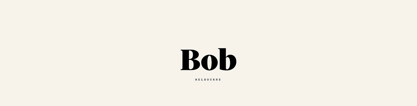 Bob Melbourne branding  nicole miller-wong graphic design  auckland New Zealand art direction  print design 